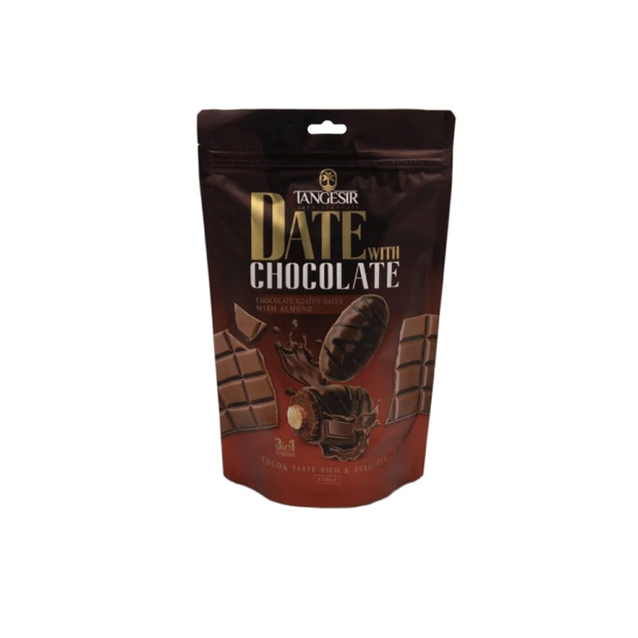 ChocCoco CHOCOLATE-COVERED DATES WITH ALMOND COCOA